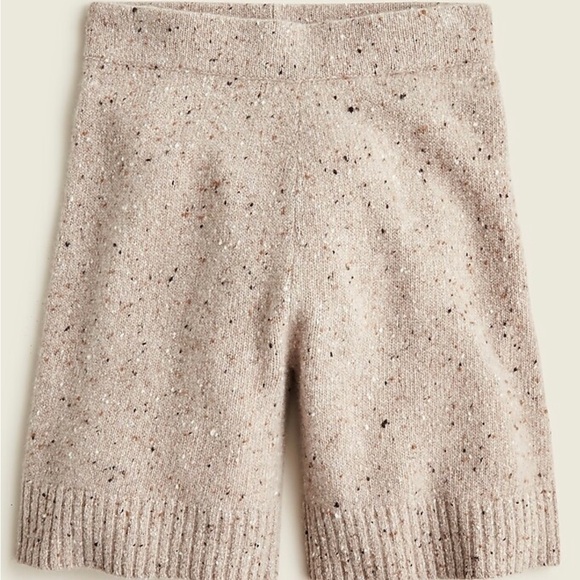 J. Crew cashmere donegal relaxed sweater shorts - Picture 2 of 9
